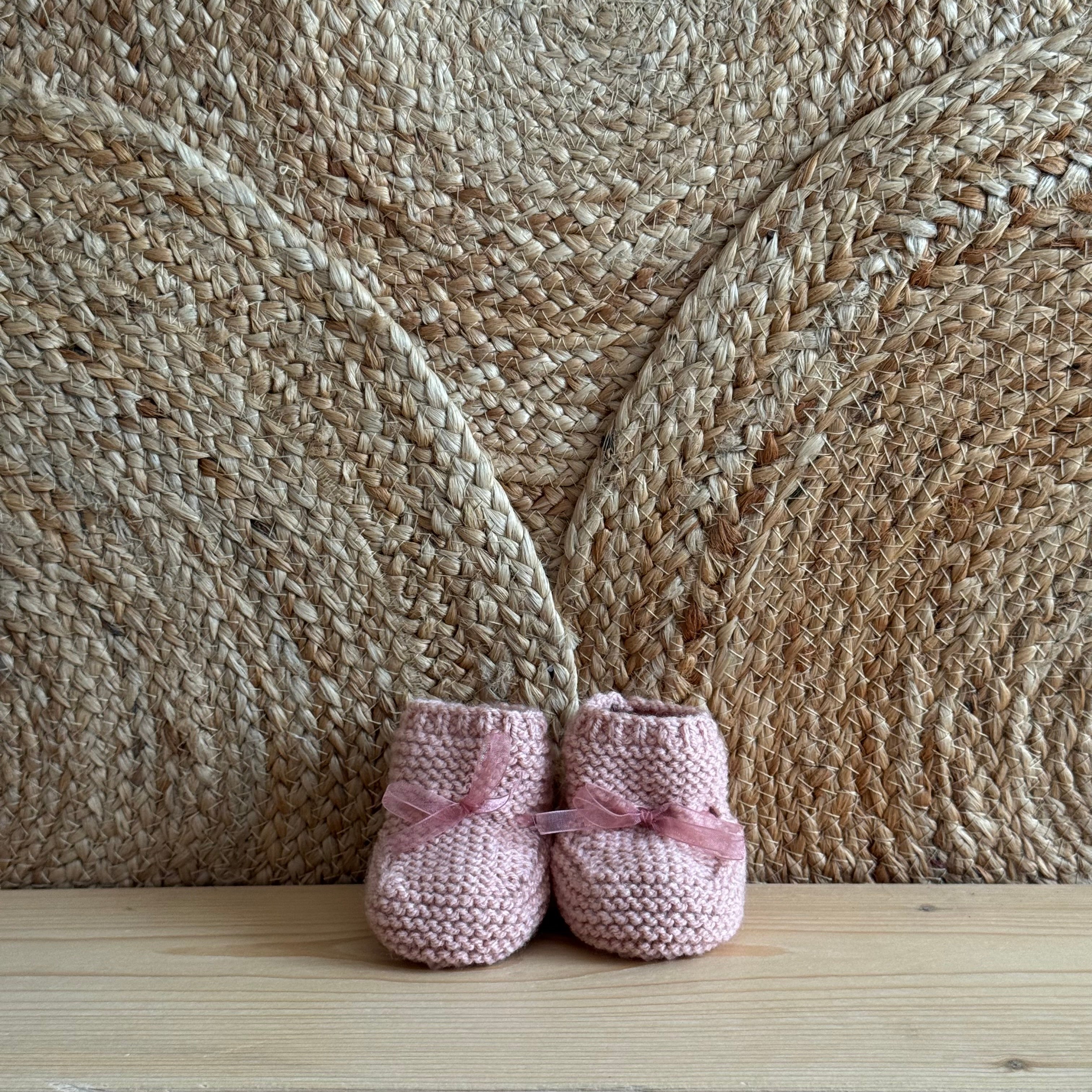 Chaussons rose à lacets transparent