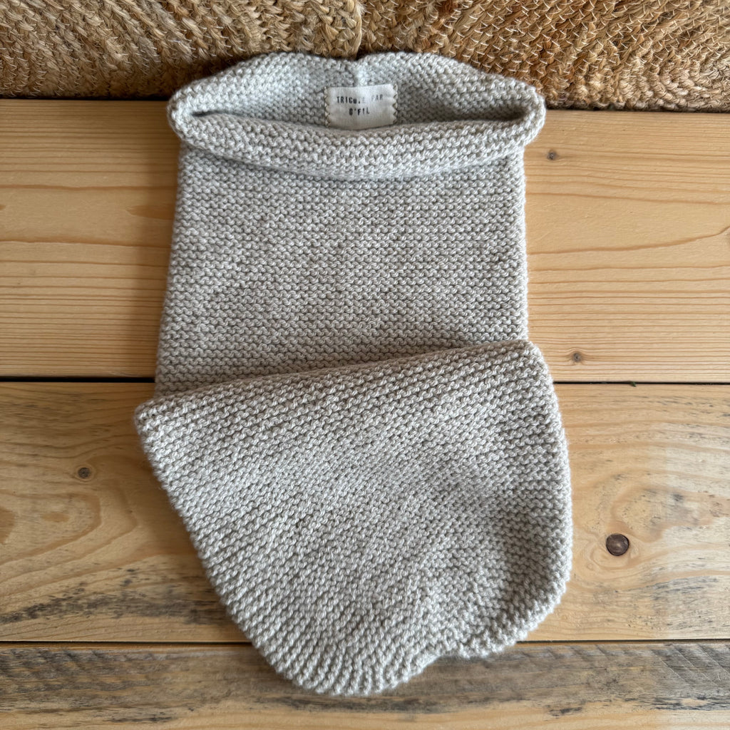 Cocoon / emmaillotage gris