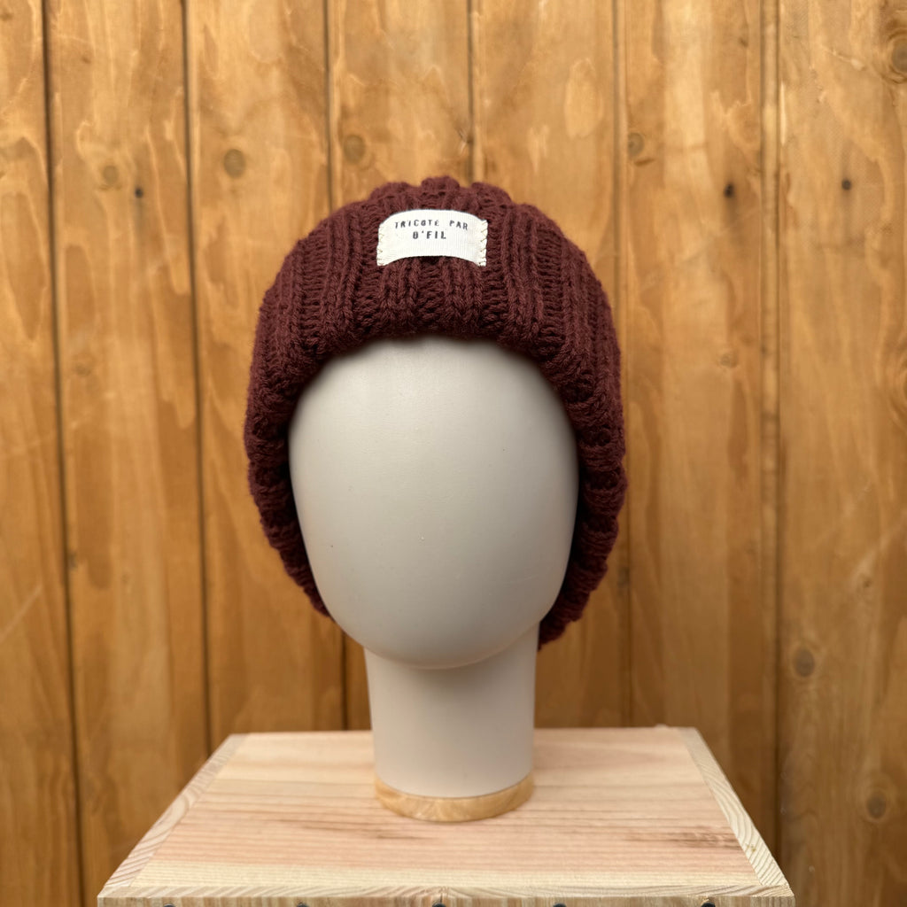 Bonnet bordeaux